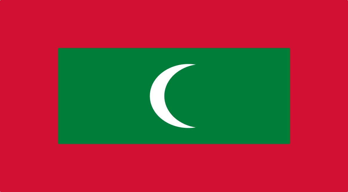 MALDIVES FLAG