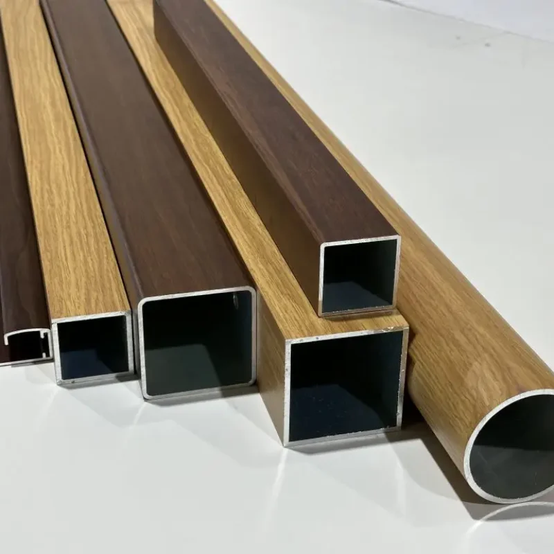 Aluminium Wood finish